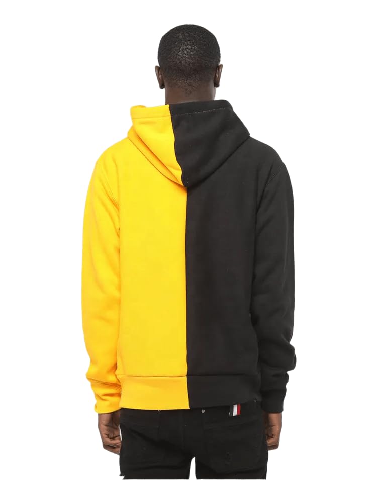 Image of SXV STYLE Hooded Pullover Solid Plain Unisex Cotton Oversized Baggy Sweatshirt Hoodie
