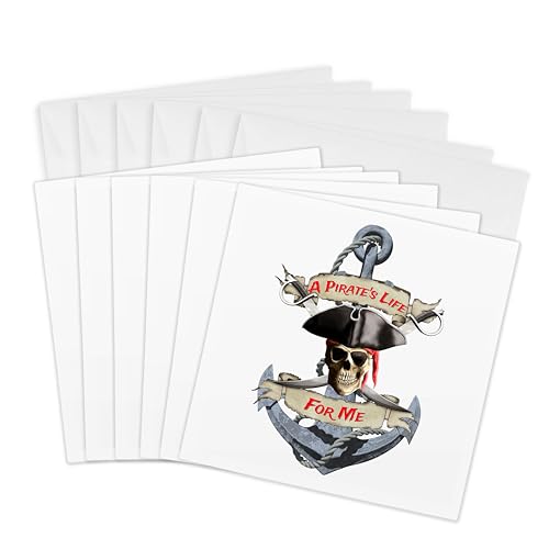 Cartes de vœux pirates à offrir pour accompagner un cadeau d'anniversaire