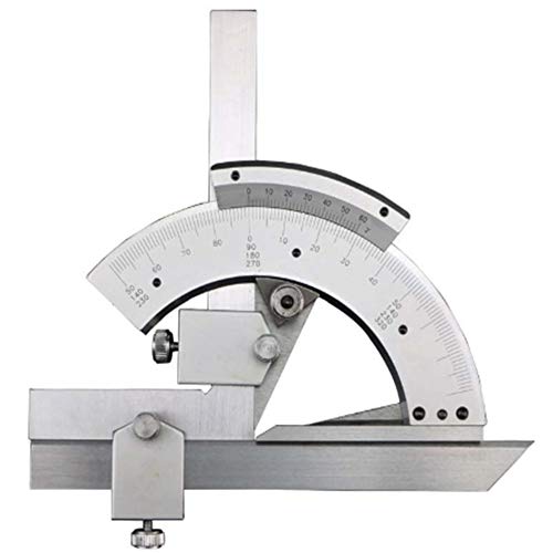 Nonius-Winkelmesser,320° Universal-Winkelmesssucher Mit Aufbewahrungsbox,Linealwerkzeug Aus Kohlenstoffstahl Für Die Messung Von Innen- Und Außenwinkeln Verschiedener Formen