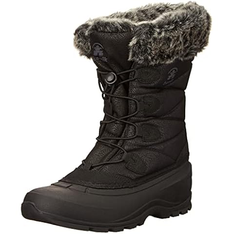 Kamik Women's Momentum 3 Insulated Winter Boots,Black,8 Cover