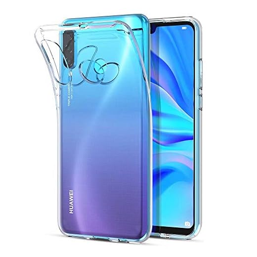 Transparent Silikonhülle TPU für Huawei P30 Lite - Huawei Nova 4E - Huawei P30 LITE New Edition, Handyhülle Premium Kratzfest TPU Durchsichtige Schutzhülle, Ultradünne 0,33 mm