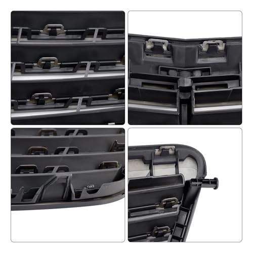 Calandre voiture pour Classe E W212 E350 E550 2010-2013 noir - 5