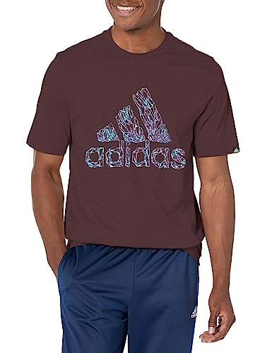 T-shirt Adidas pour vos sorties en ville Mystic Fill marron taille S