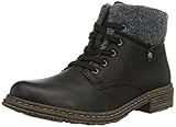 Antistress Rieker Damen 74234 Warm gefüttert Classics Kurzschaft Stiefel und Stiefeletten, Schwarz (Schwarz/granit/Grau/00), 37