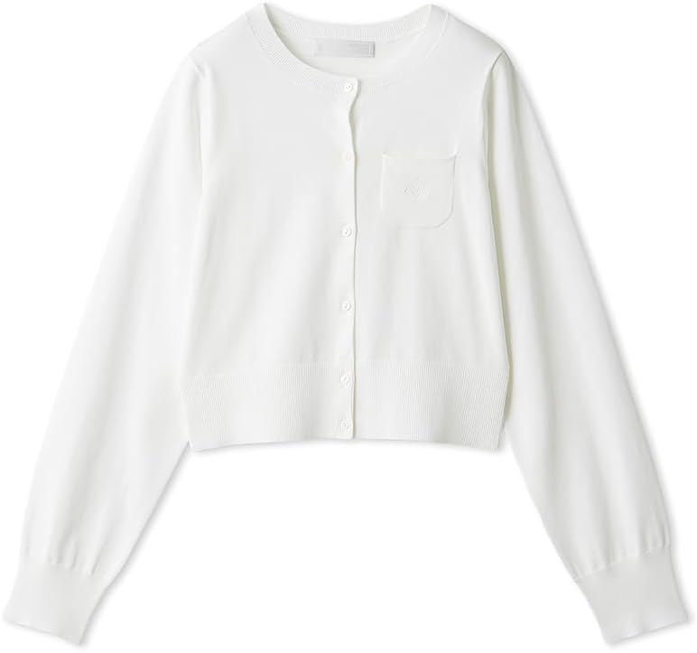 [セルフォード] カリグラフィーポケット刺繡カーディガン CWND252068 レディース