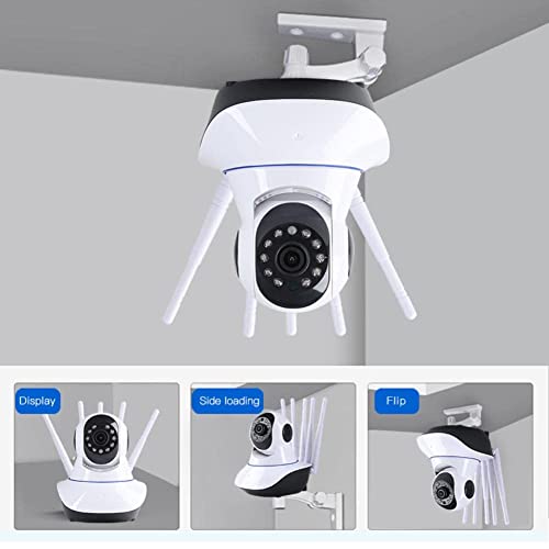 Image of DIVINE Five Antenna 1080P 2MP WiFi Camera IP PTZ Wireless Two Way Audio Night Vision Smart Motion Detection Alarm Surveillance Camera (DSC-79)