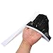 Jaxu Men's Breath Hole Mini Pouch Thong Underwear Black Medium