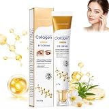 20g Crema Contorno Occhi Collagene, Crema Occhiaie E Borse Con Acido Ialuronico Palpebre C...