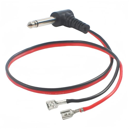 replacement 14-inch internal speaker cable part number 003-8566-049 right angle amp speaker cable14 speaker cable compatible with fender amp speaker cable