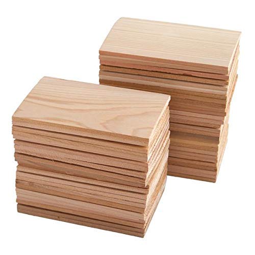 50 Pack Small 4.75X6.75 Cedar Grilling Planks - Bulk Quantity For Restaurants And Chefs #TOP2