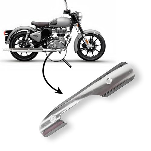 Image of EAZ Bend Pipe Cover For Royal Enfield UCE Classic, Standard & Electra 350 & 500cc Bs3,4,6 Models.