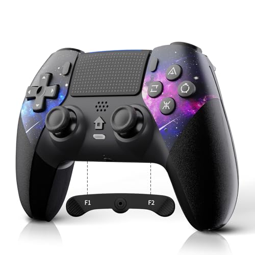 Image of AceGamer Wireless Controller for PS5 /Pro /Slim /PC, Hall Effect Joysticks, Macro /Turbo Function, Bluetooth Controller with 6-Axis Gyro /Dual Vibration /Touchpad /Ergonomic /Speaker /3.5mm Audio Jack!