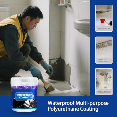 Étanchéité béton anti-fuite 800g : enduit imperméable fissures