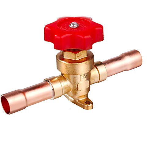 LBG Products Brass Refrigerant Diaphragm Hand Valve, OneWay Flow