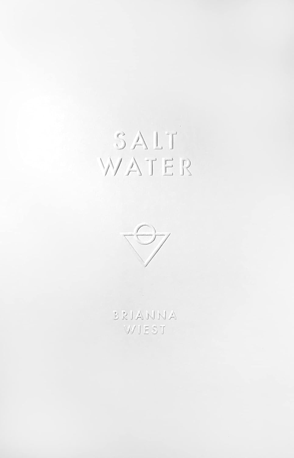 Salt Water Wiest, Brianna, Catalog, Thought Amazon.co.uk Books