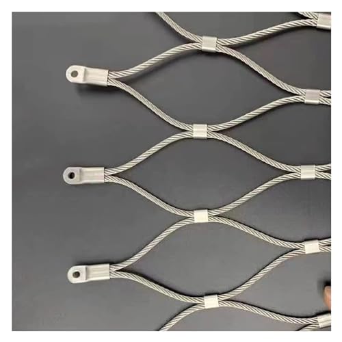Malla flexible de alambre resistente a impactos para protección perimetral exterior