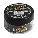 EBIN NEW YORK 24 Hour Edge Tamer, Extra Mega Hold, 2.7 Oz - No Flaking, No White Residue, Shine, Moisture and Prevent Breakage with Castor Oil