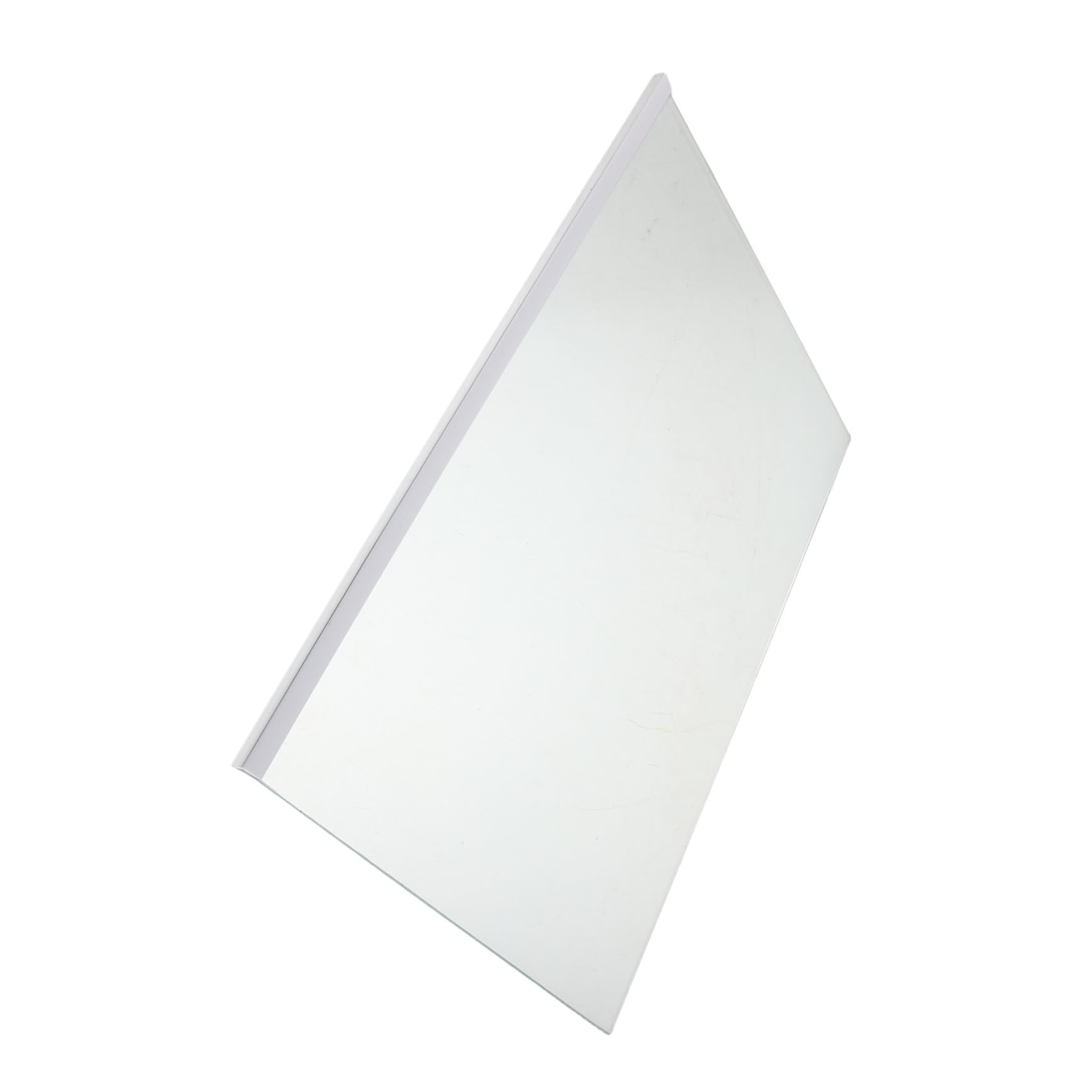 Toddmomy Estante de Vidrio Templado Transparente Borde Recubierto para Frigorífico y Congelador, Repuesto de 400X280 MM para Almacenamiento en Casa