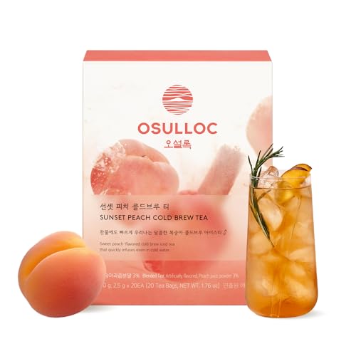 OSULLOC Sunset Peach Cold Brew Tea