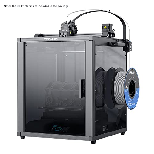 Elprico Ender 5 S1 Acrylic Tap Box Calm Pressure and Dust Dust 3D Printing Accessories Suitable for Night Pressure Suita