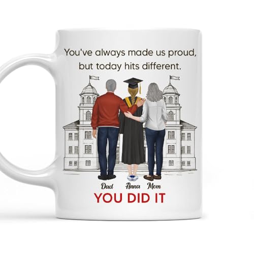 Taza personalizada de graduación para hija miniatura 1