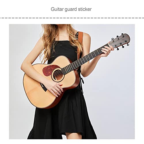 Lot de 7 pickguards autocollants pour guitare acoustique en forme d’oiseau et de goutte - Les Beatles, Paul McCartney, John Lennon, RIngo Starr, George Harrison Lot de 7 pickguards autocollants pour guitare acoustique en forme d'oiseau et de goutte – Image 3