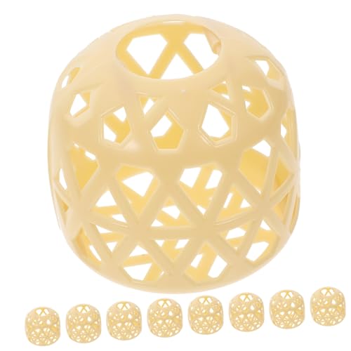 ERINGOGO 10pcs Miniature Plastic Imitation Woven Lanterns Craft Kit for Decorative Accents Home Party and Outdoor Spaces Small Lanterns for Craft Projects and Room Decor