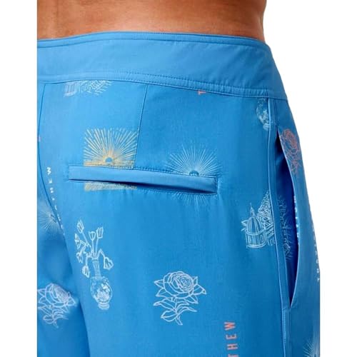 TravisMathew Men's Passport Boardshorts, Pacific Coast4