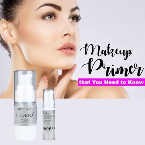Nvyue Phoera Primer,Pro Makeup Primer,Long Lasting Hydrating Smoothing Isolated Moisturizing Oil Free Effect Make Up Base Matte Face Foundation Primer thumb #1