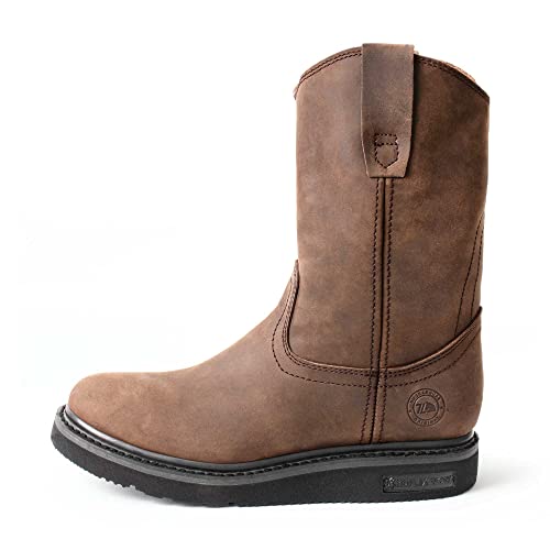 Image of 7L SIETE LEGUAS - Men's Leather Wellington Boot Light and Tough with Oil Resistant Sole style 2222
