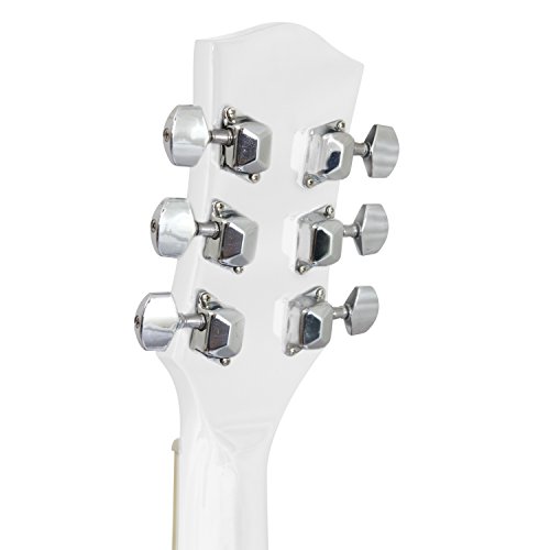 TIGER Guitare acoustique Découpe Blanc - Les Beatles, Paul McCartney, John Lennon, RIngo Starr, George Harrison TIGER Guitare acoustique Découpe Blanc – Image 5