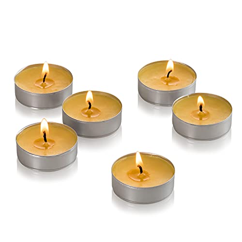 Parnoo Bulk Pack - 60 Pack Citronella Tealight Candles - Summer Yellow - Indoor Outdoor, Yc-Tl60 #TOP3