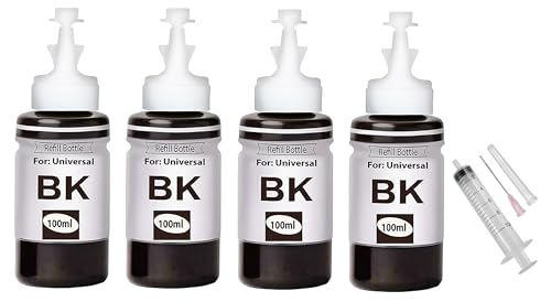 Image of CANOFF 805xl Refill Ink Suction Tool for H.p. /Can0n Cartridge 805,682,802,678,901,818,21,22,680,27,703,704,803,PG40,47,88,89,740,745,810, 830 and,CL41,57,98,99,741,746,811,831 100ml (Black Ink 4)