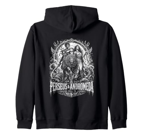 Las Cadenas de Perseo y Andrómeda Caen Ante la Leyenda mítica Sudadera con Capucha