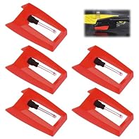【Premium Sound Fidelity】 Our record player needle crafted with high-quality ABS-aluminum construction, these stylus needles deliver crystal-clear audio with precise tracking (4-6g force), protecting your records while enhancing every listening sessio...
