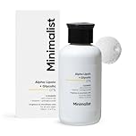 Minimalist 7% ALA & AHA Brightening Face Wash with Vitamin B5 For Hydration, Glycolic Acid For Exfoliation & Alpha Lipoic Acid For Glowing Skin