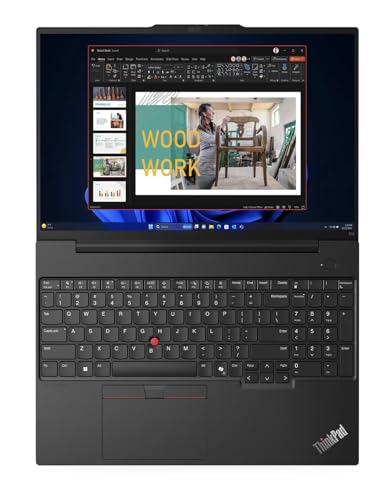Image of Lenovo Thinkpad E16 Gen 2 Business Laptop 16.0 inch IPS FHD+ Display (AMD Ryzen 7 250 (>Ryzen 7 7735U), 16GB DDR5, 1TB PCIe SSD, Copilot, Backlit KB, Fingerprint, WiFi 6, Webcam, Win 11 Pro)