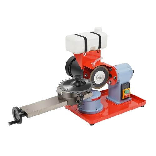 Desnysmf Affûteuse électrique pour le travail du bois, ponceuse de lame de scie, affûteuse de lame de scie circulaire, 2800 tr/min