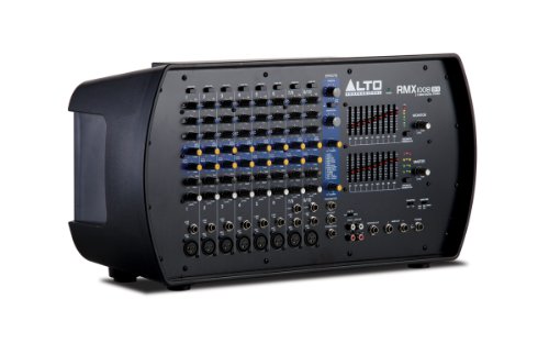 Alto Professional RMX1008 DFX, Cabinet-Style 8 Channel Mixer w/ 24-BIT DSP FX, Graphic EQ, Dual Feedback Terminator and 2x500W Digital Power