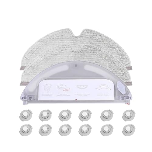 Vacuum Cleaner Tank Box Container Filter Mop Accessories .Compatible for Xiaomi Roborock S5 S50 S51 S55 S6 S60 S65 E25 E35 E20 T4 T6 (Color : As The Picture)