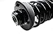 MOCA 171572L 171572R Complete Strut Assembly Fit for Town & Country 3.3L 3.8L 01-07 & Voyager 3.3L 01-03 & Caravan 3.3L 3.8L 01-07 - Front Driver & Passenger Side