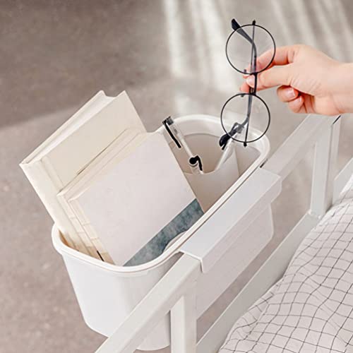 Image of 2Pcs Hanging Kitchen Waste Bin - Versatile Wall-Mounted Garbage Container for Dormitory Bedroom and Kitchen Cabinet Storage Space-Saving Small Dustbin