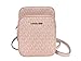 Michael Kors Jet Set Travel Medium Logo Crossbody Bag (DARK POWDER BLUSH)