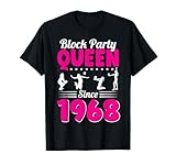 Photo Gallery block party queen since 1968 volleyball 56th birthday maglietta Photo Gallery block party queen since 1968 volleyball 56th birthday maglietta