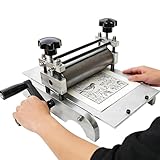 【Réglage précis de la pression】Cette presse à gravure manuelle est équipée d'un rouleau réglable avec un système de réglage de la hauteur par vis, assurant une répartition uniforme de la pression et un transfert d'encre constant pour des gravures sur cuivre et en relief d'une grande netteté.