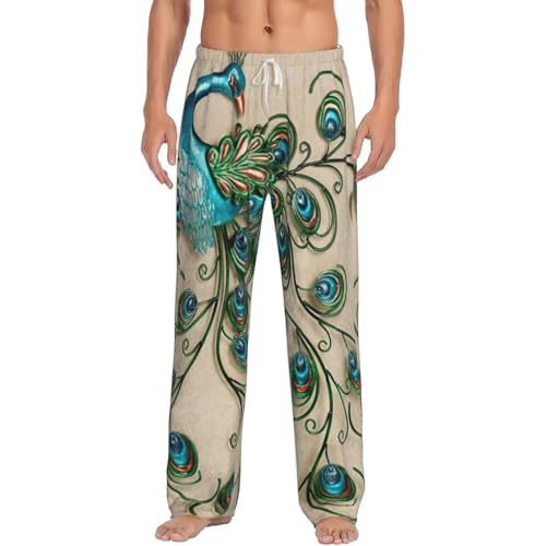 Pantalon de pyjama homme en polaire contre le froid nocturne