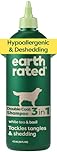 Earth Rated 3-in-1 Deshedding Dog Shampoo and Conditioner, Deodorizing Oatmeal Shampoos for Dogs and Puppies, Great for Smelly Pets, White Tea and Basil Scent, 473 ml
