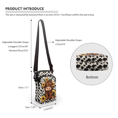 Image of Xpyiqun Small Crossbody Bag Women Phone Purses Sling Shoulder Handbag Cross Body Pouch Wallet Bags