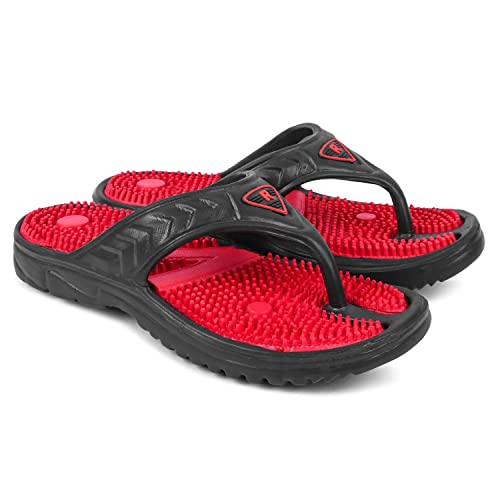 Image of TieFit Men's Accupressure Non-Slip Slipper Flip & Flop