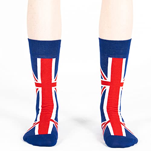 Image of Mysocks Unisex Extra Fine Combed Cotton Crew Socks |Colourful Designs | Seamless Toe | Make Your Steps Enjoyable